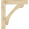 Ekena Millwork Legacy Block Rough Sawn Bracket w/ Offset Brace, Douglas Fir, 8"W x 40"D x 44"H BKT0806X40X44LEC05RDF - alternate 4